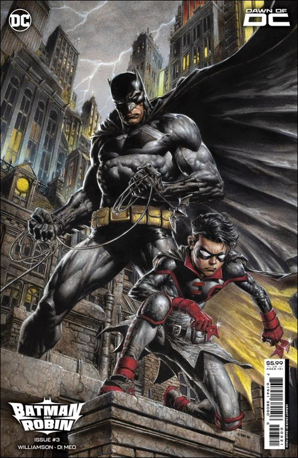 Batman and Robin (2023) issue 3-B David Finch Cardstock Cover