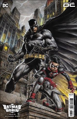 Batman and Robin (2023) issue 3-B David Finch Cardstock Cover