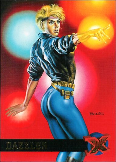1995 Fleer Ultra X-Men (Base Set) card 16 Dazzler