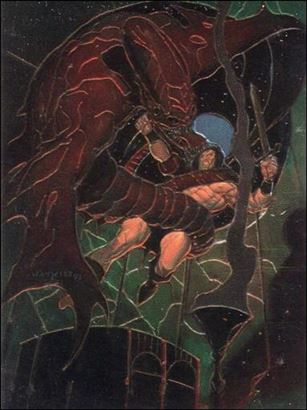 Conan III (Base Set) card 49 Savage Sword #223