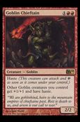 Magic the Gathering: 2010 Core Set (Base Set) card 139 Goblin Chieftain