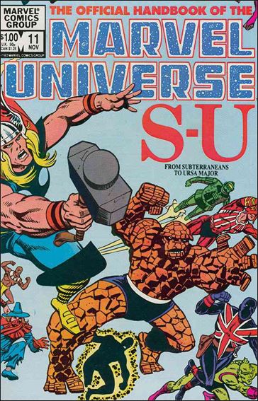 Official Handbook of the Marvel Universe (1983) issue 11