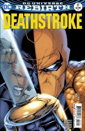 Deathstroke (2016) issue 17-B Shane Davis Cover