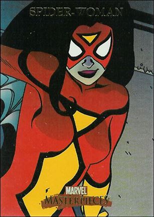 2007 Marvel Masterpieces (Parallel Foil Base Set) card 80 Spider-Woman