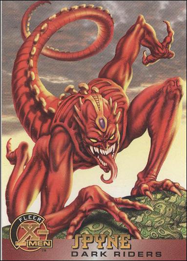 1996 Fleer X-Men International (Base Set) card 48 Spyne