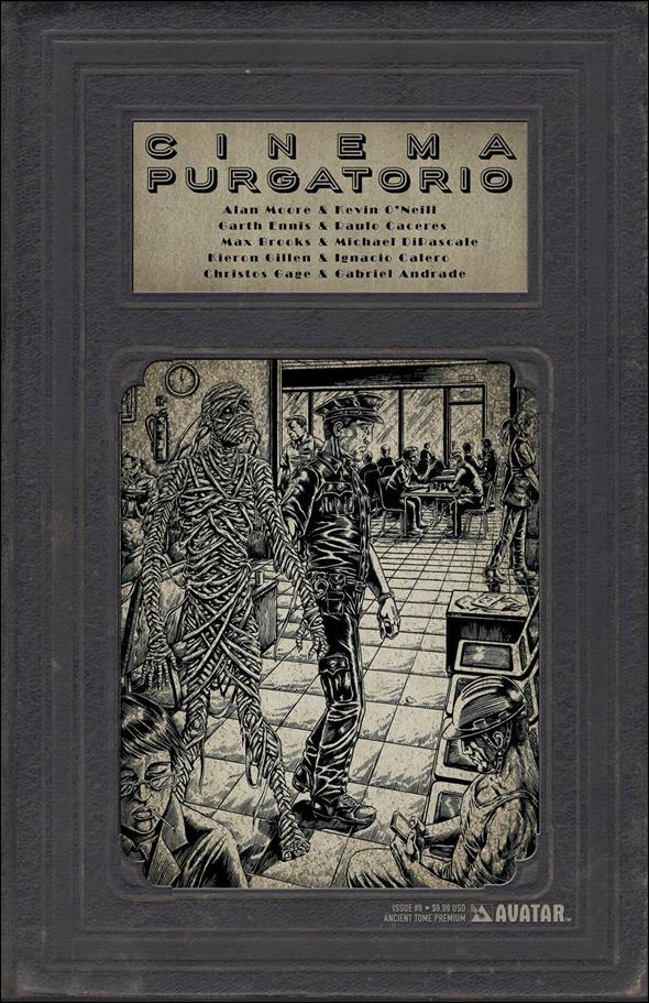 Alan Moore's Cinema Purgatorio issue 6-F Ancient Tome Premium Cover 1/1000