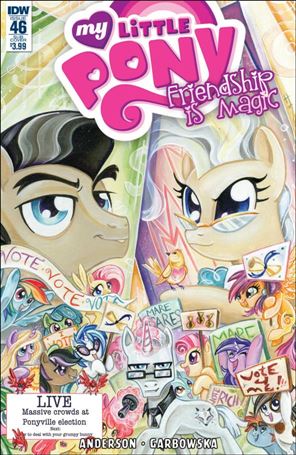 My Little Pony: Friendship is Magic issue 46-B Sara Richard Subscription Cover