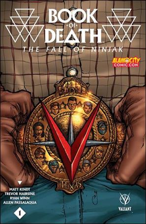 Book of Death: Fall of Ninjak issue 1-E Ryan Lee Alamo City Comic Con Cover