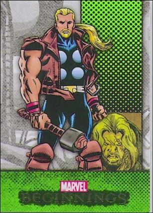 Marvel Beginnings: Series 2 (Base Set) card 313 Thunderstrike