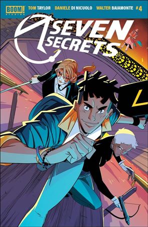 Seven Secrets issue 4 Daniele Di Nicuolo Cover