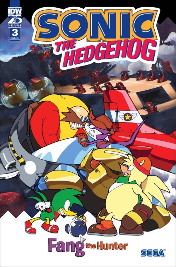 Sonic the Hedgehog: Fang the Hunter issue 3-C Mauro Fonseca 1:10 Cover
