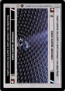Star Wars: Coruscant Limited (Base Set) card 70 Coruscant: Galactic Senate