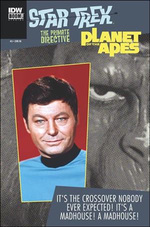 Star Trek/Planet of the Apes: The Primate Directive issue 3-C 1:10 Photo Cover
