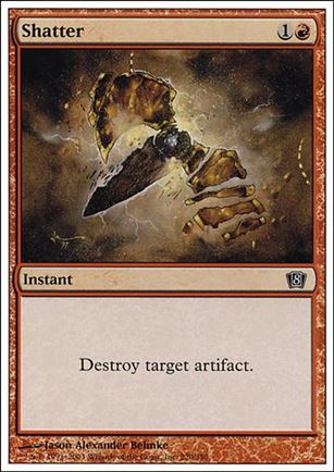 Magic the Gathering: 8th Edition (Base Set) card 220 Shatter