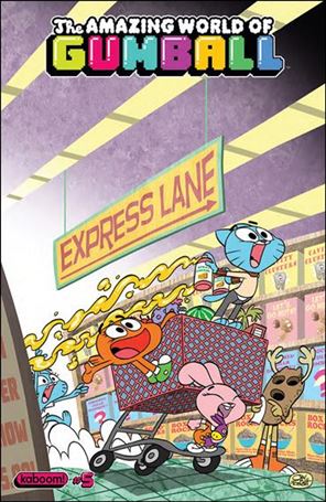 Amazing World of Gumball issue 5-B Jay Fosgitt Cover