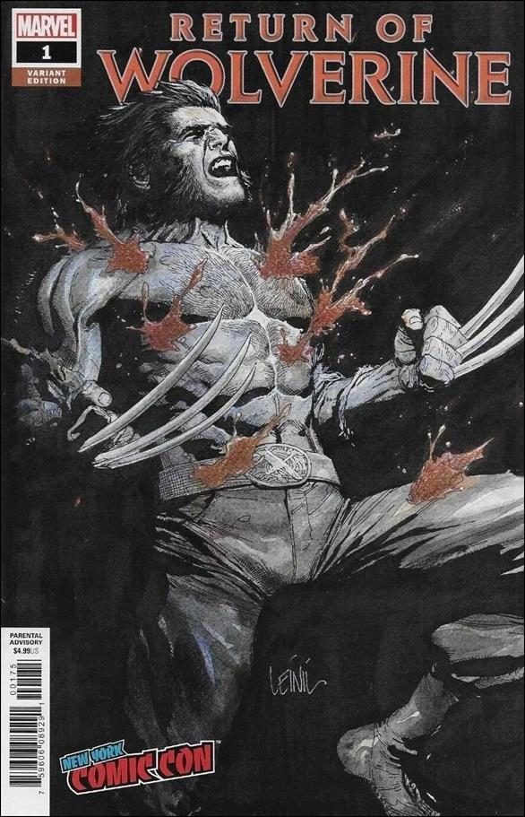 Return of Wolverine issue 1-ZY Leinil Francis Yu NYCC 2018 Exclusive Cover