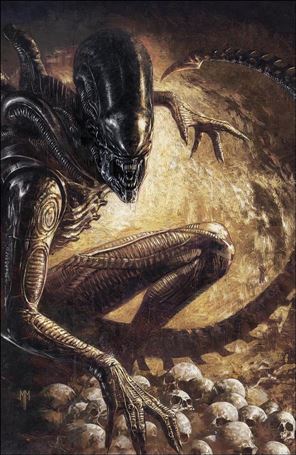 Alien (2021) issue 1-U Marco Mastrazzo Unknown/SLH/CT Virgin Cover