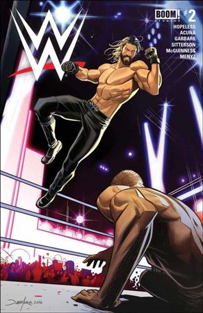 WWE issue 2 Dan Mora Cover