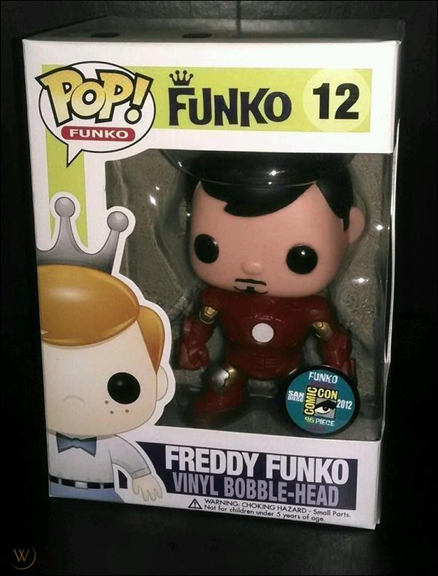 Pop! Funko - Freddy Funko figure 12 Freddy Funko (Tony Stark) SDCC 1/96