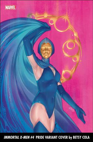 Immortal X-Men issue 4-D Betsy Cola Pride Cover