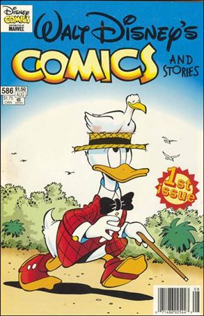 Walt Disney's Comics and Stories (1940) issue 586-B Marvel Cover