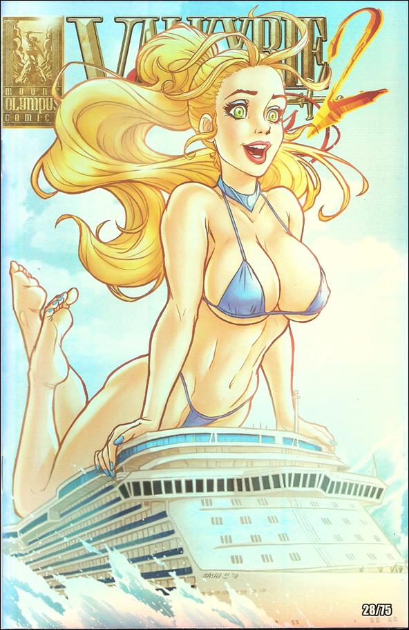 Valkyrie Saviors (2018) issue 2-G Sarah Perdigao "I'm On a Boat" Chrome Cover
