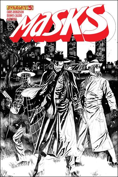 Masks issue 5-J Jack Herbert High End Black & White 1/10
