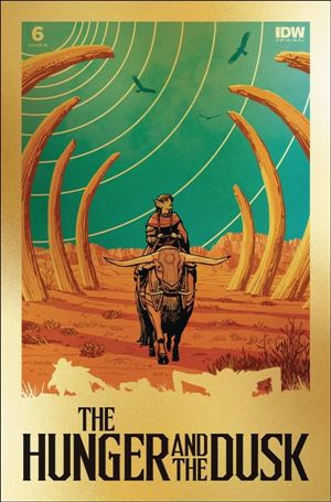 Hunger and the Dusk issue 6-F Cliff Chiang 1:50 Gold Foil Cover