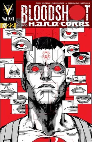 Bloodshot and H.A.R.D.Corps issue 22-C Riley Rossmo 1:20 Cover