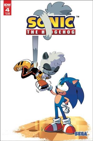 Sonic the Hedgehog (2018) issue 4-E Tyson Hesse Cover (2nd Printing)