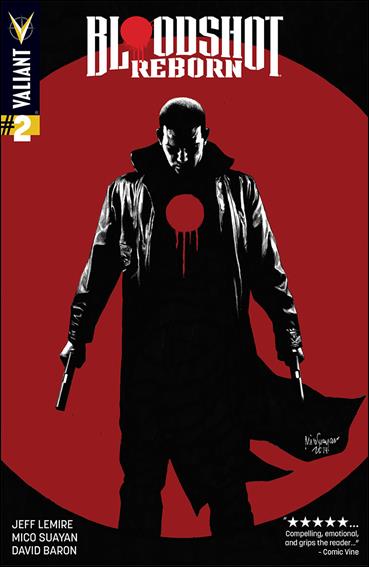 Bloodshot Reborn issue 2-H Mico Suayan Cover (2nd Printing)