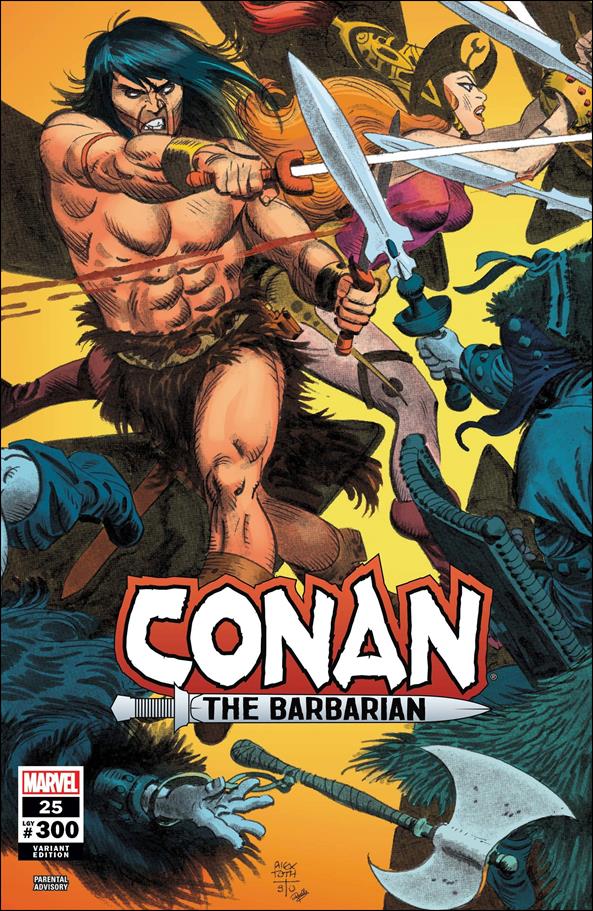 Conan the Barbarian (2019) issue 25-H Alex Toth 1:50 Hidden Gem Cover