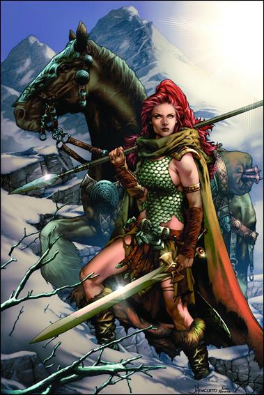 Red Sonja (2016/01) issue 1-H Jay Anacleto Connecting Virgin Cover