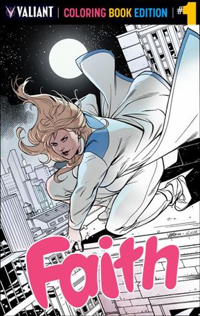 Faith (2016/07) issue 1-K Coloring Book Edition