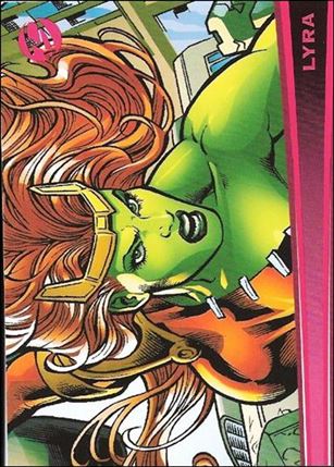 Marvel Dangerous Divas (Base Set) card 45 Lyra