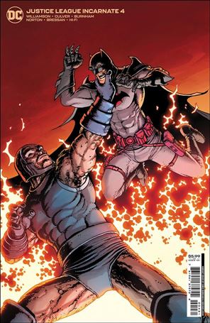 Justice League Incarnate issue 4-C Chris Brunham 1:25 Cardstock Cover