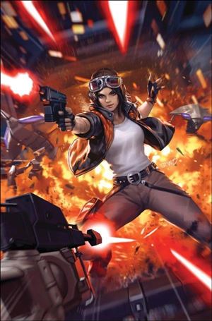 Star Wars: Doctor Aphra issue 36-G Derrick Chew Comic Corner Virgin Cover 1/400
