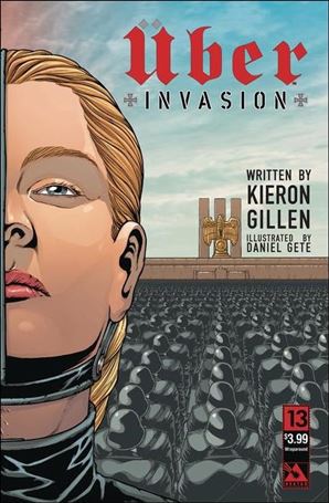 Uber: Invasion issue 13-B Daniel Gete Wraparound Cover