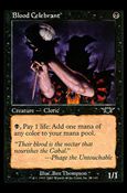 Magic the Gathering: Legions (Base Set) card 61 Blood Celebrant