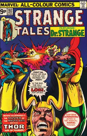 Strange Tales (1951) issue 182-B UK Price Cover