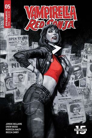 Vampirella / Red Sonja issue 5 Julian Totino Tedesco Cover
