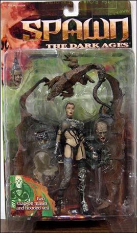 Spawn (Series 14) figure 3-B Necromancer (Repaint)