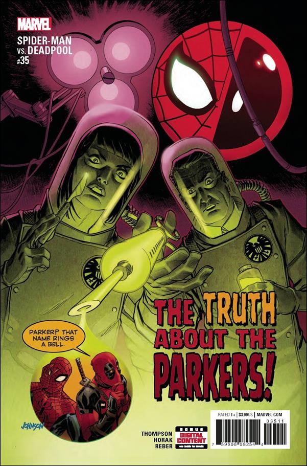 Spider-Man/Deadpool issue 35 Dave Johnson Cover