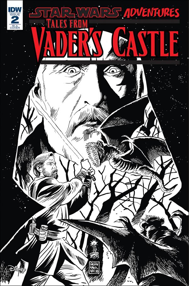 Star Wars Adventures: Tales from Vader's Castle issue 2-C Francesco Francavilla 1:10 Black & White Cover