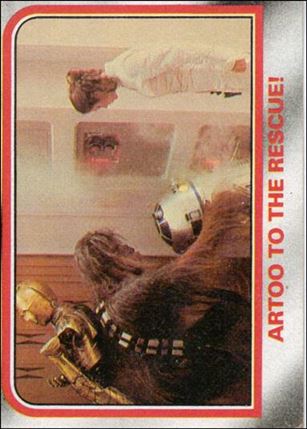 Star Wars: The Empire Strikes Back: Series 1 (Base Set) card 112 Artoo to the Rescue!