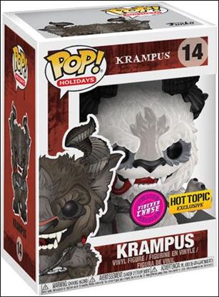 POP! Holidays figure 14-D Krampus (Flocked) Chase Hot Topic Exclusive