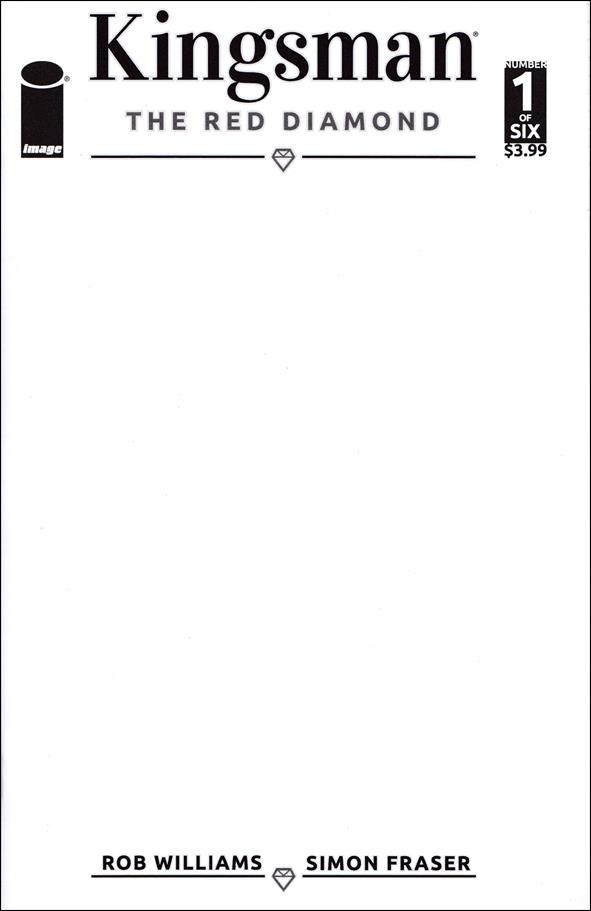 Kingsman: The Red Diamond issue 1-F  Blank/Sketch Cover