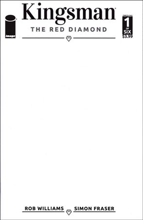 Kingsman: The Red Diamond issue 1-F  Blank/Sketch Cover