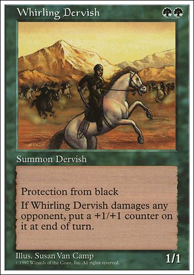 Magic the Gathering: 5th Edition (Base Set) card 341 Whirling Dervish