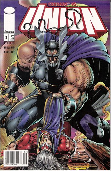 Union (1995) issue 2-B Newsstand Edition / Price Variant